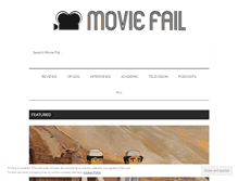 Tablet Screenshot of moviefail.com